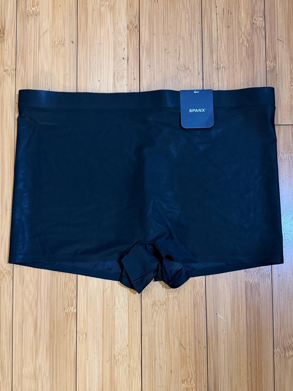 NWT SPANX Boyshort Very Black Size XL - Picture 4 of 15